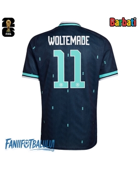 Germania Nick Woltemade #11 Tricou Fotbal Replică Mondial 2026 Barbati Deplasare Germania Nick Woltemade #11 Tricou Fotbal Replică Mondial 2026 Barbati Deplasare